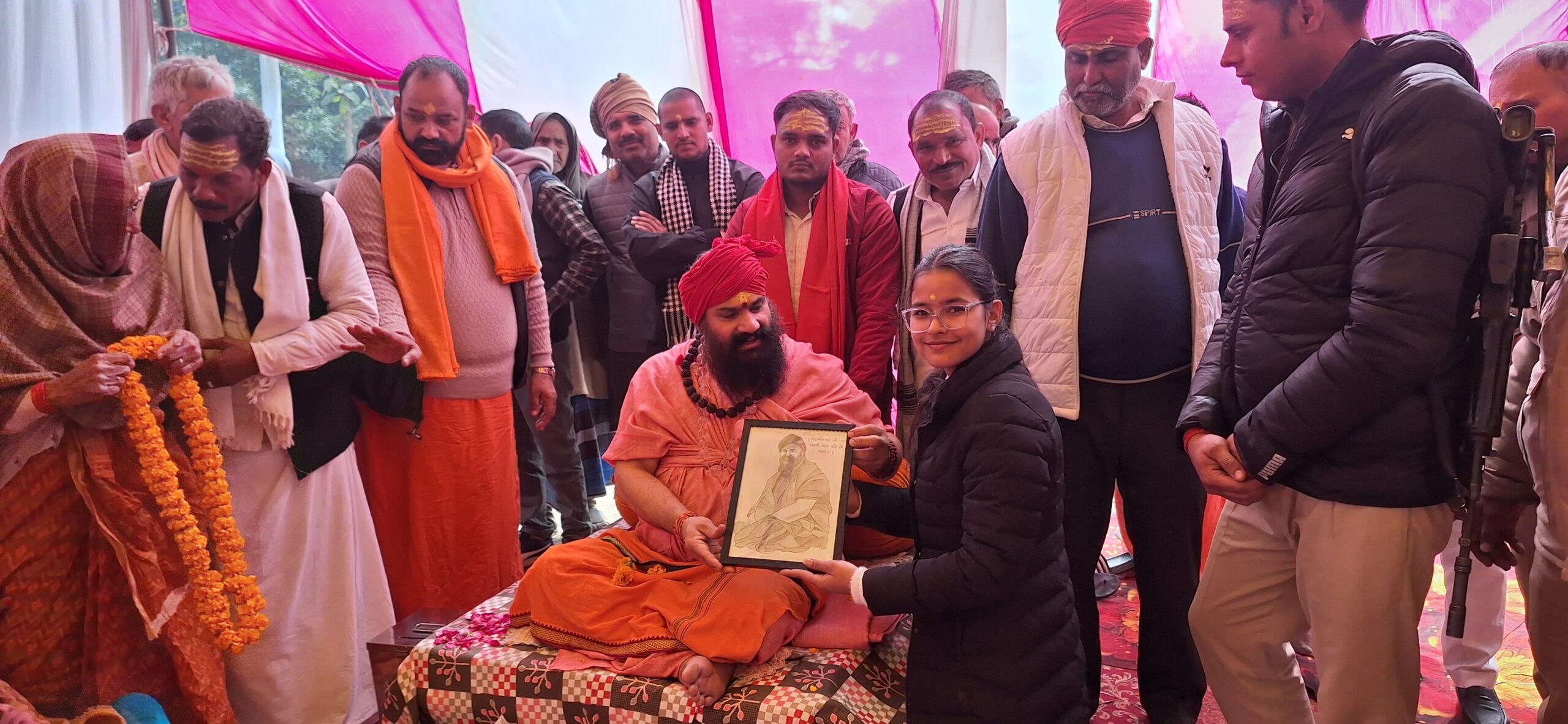 राम हित कार्यक्रम में महामंडलेश्वर स्वामी भवानीनंदन यति महाराज ने सेवा, सद्भाव और धर्म का संदेश दिया