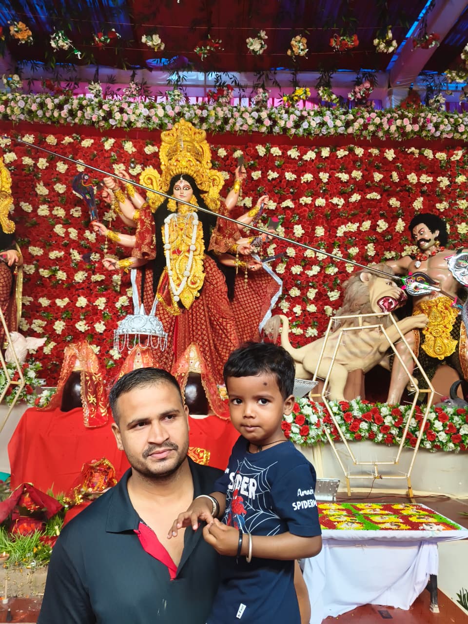 सेवराई में तीन स्थानों पर स्थापित हुए भव्य दुर्गा पूजा पंडाल, सप्तमी पर खुले माता के पट